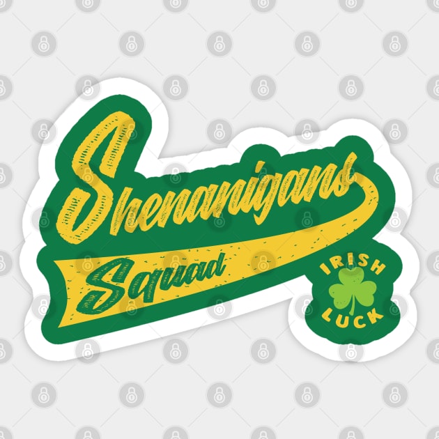 Distressed Shenanigans Squad Sticker by Whimsical Thinker